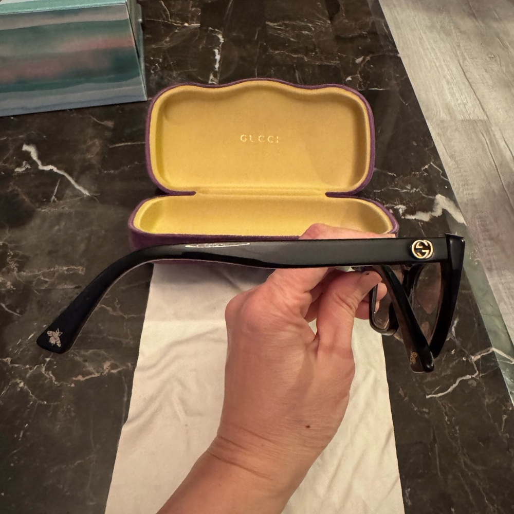 Gucci Black  Women's Glasses - Picture 6 of 6